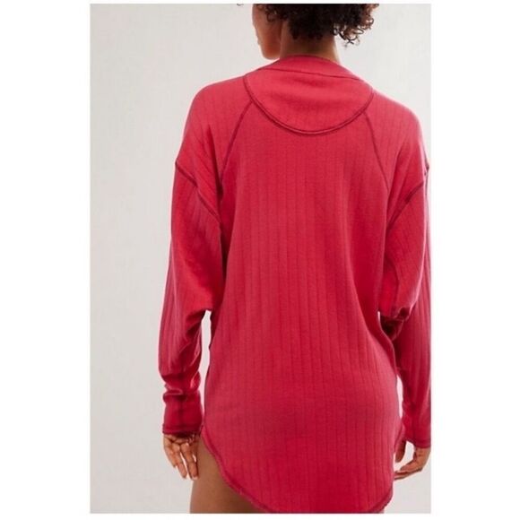 NWOT Free People Coffee Chat Pullover Size Small - Picture 4 of 7